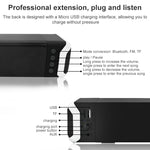 NewRixing NR-2017 ポータブルBluetoothスピーカー、ハンズフリー通話/TFカード/FM/Uディスク対応