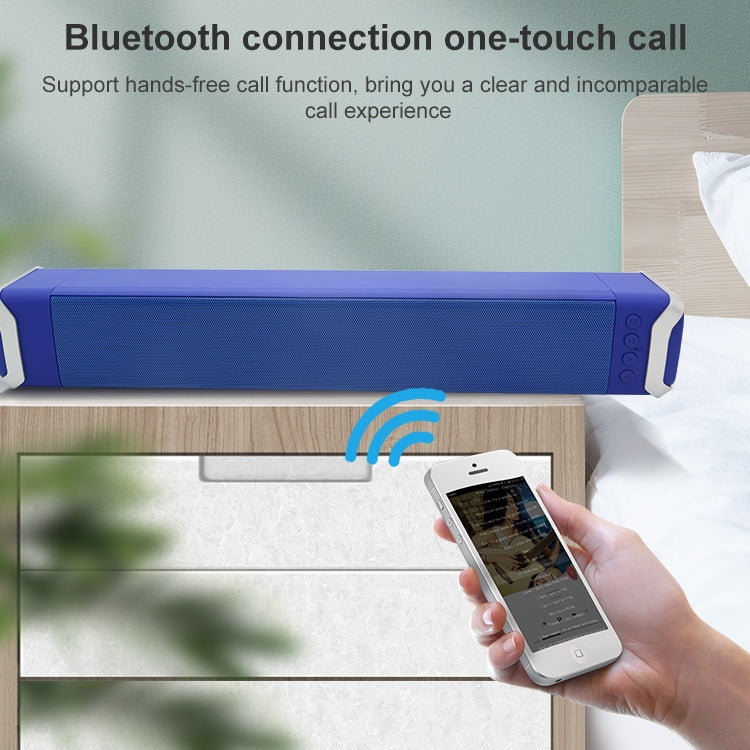 NewRixing NR-2017 ポータブルBluetoothスピーカー、ハンズフリー通話/TFカード/FM/Uディスク対応