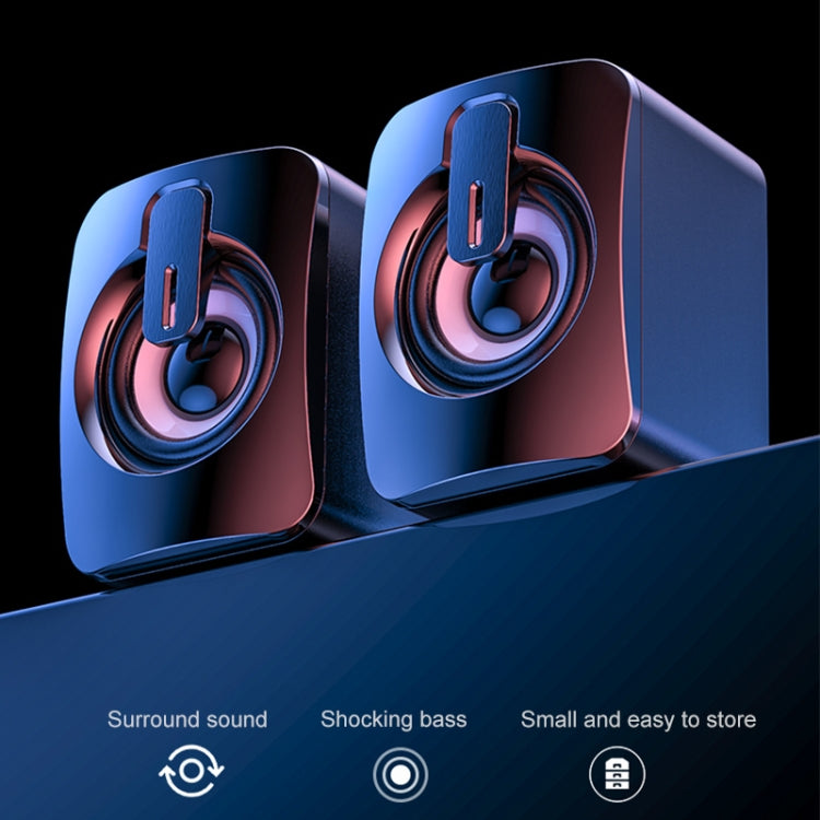 A1 USB ミニ大音量有線スピーカー、Bluetoothバージョン、Bluetoothバージョン