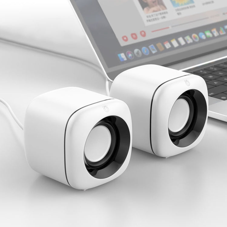 A1 USB Wire-controlled 9D Subwoofer Sound Mini Wired Speaker, Premium Version, Premium Version