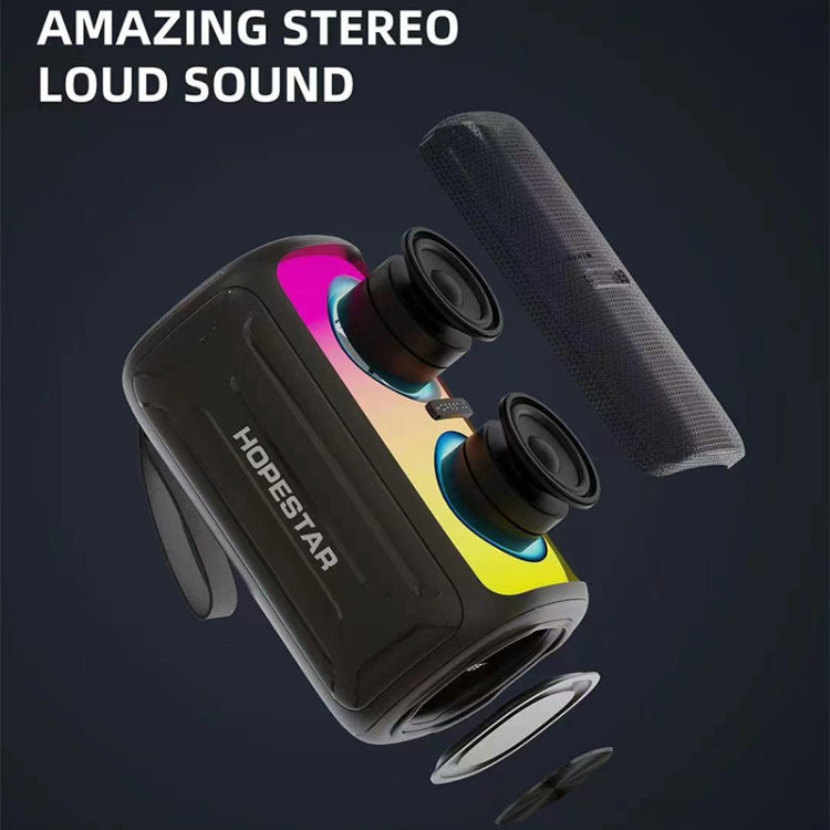 HOPESTAR Party 110 ミニカラフルライト ワイヤレスBluetoothスピーカー、Party 110 ミニ（ブラック）、Party 110 ミニ（グレー）、Party 110 ミニ（ブルー）