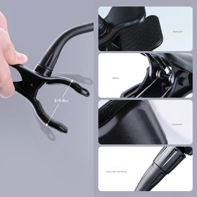 フレキシブルアーム デスクトップロッド アクションカメラ スマホホルダースタンド