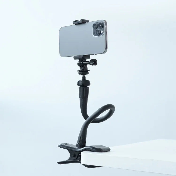 フレキシブルアーム デスクトップロッド アクションカメラ スマホホルダースタンド