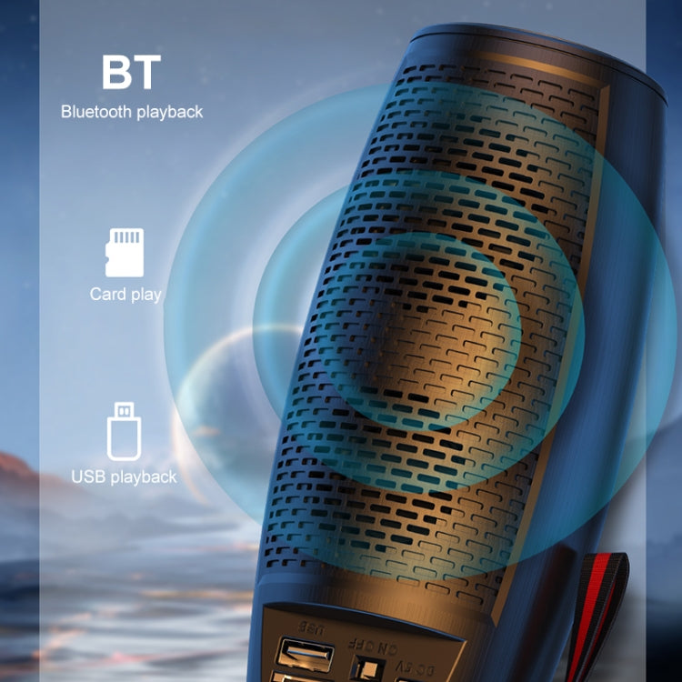 WEKOME D40 5WサウンドパルスカラフルBluetoothスピーカー、D40（ブラック）、D40（ホワイト）