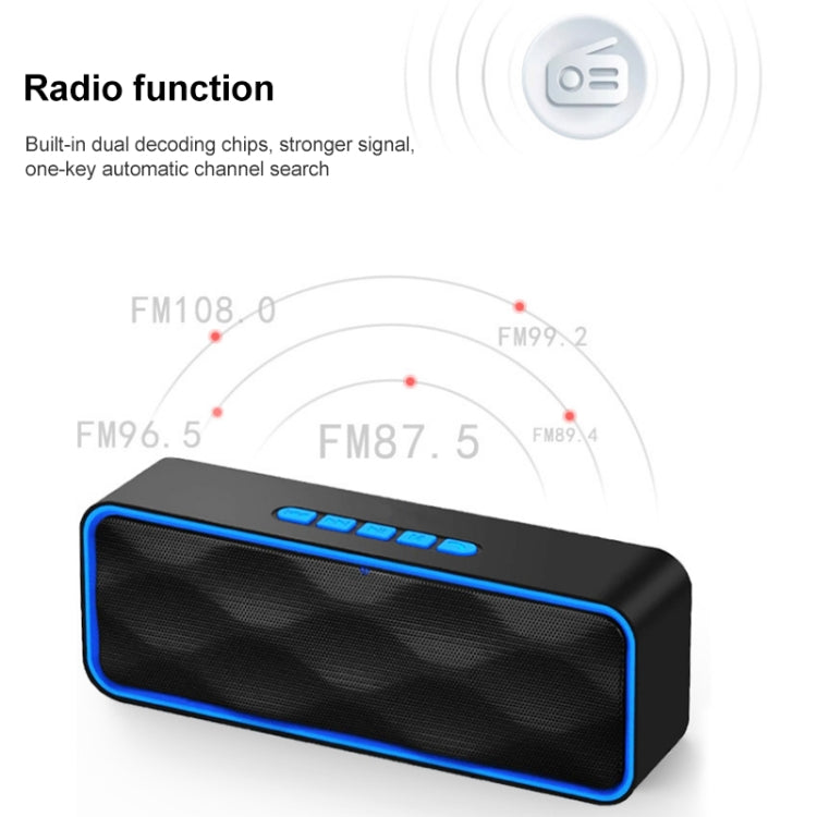 SC211 Pro アウトドア多機能カードワイヤレスBluetoothスピーカーアップグレード版、SC211 Proアップグレード版