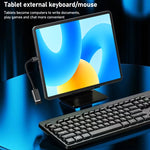 8.3cm USB メスからType-C オス メタルワイヤー OTGケーブル 充電データケーブル