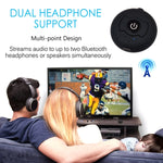 H366T ポータブル マルチポイント Bluetooth 4.0 オーディオトランスミッター iPhone、Samsung、HTC、Sony、Google、Huawei、Xiaomi 他スマートフォン対応