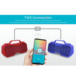 NewRixing NR-2029 ポータブルワイヤレス Bluetooth ステレオスピーカー TWS機能対応スピーカー
