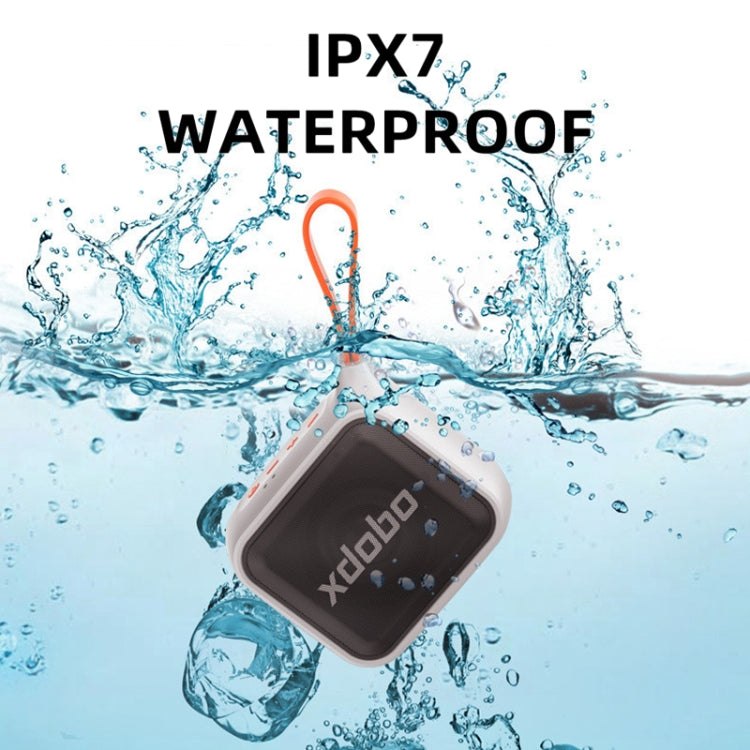 XDOBO Prince 1995 II IPX7防水ポータブルワイヤレスBluetoothスピーカー アウトドアサブウーファー Prince 1995 II