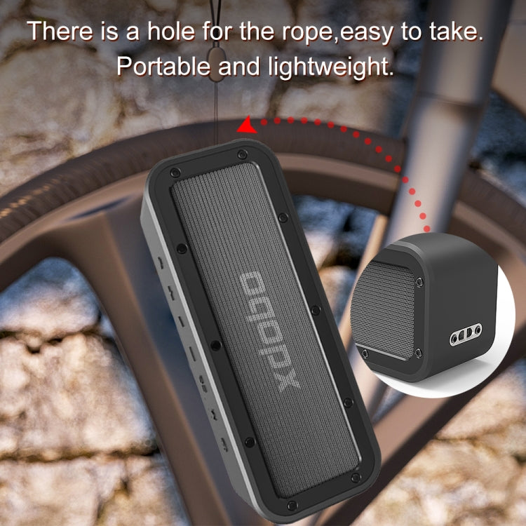 XDOBO Wake 1983 IPX7防水 ポータブルアウトドア ワイヤレスBluetoothスピーカー