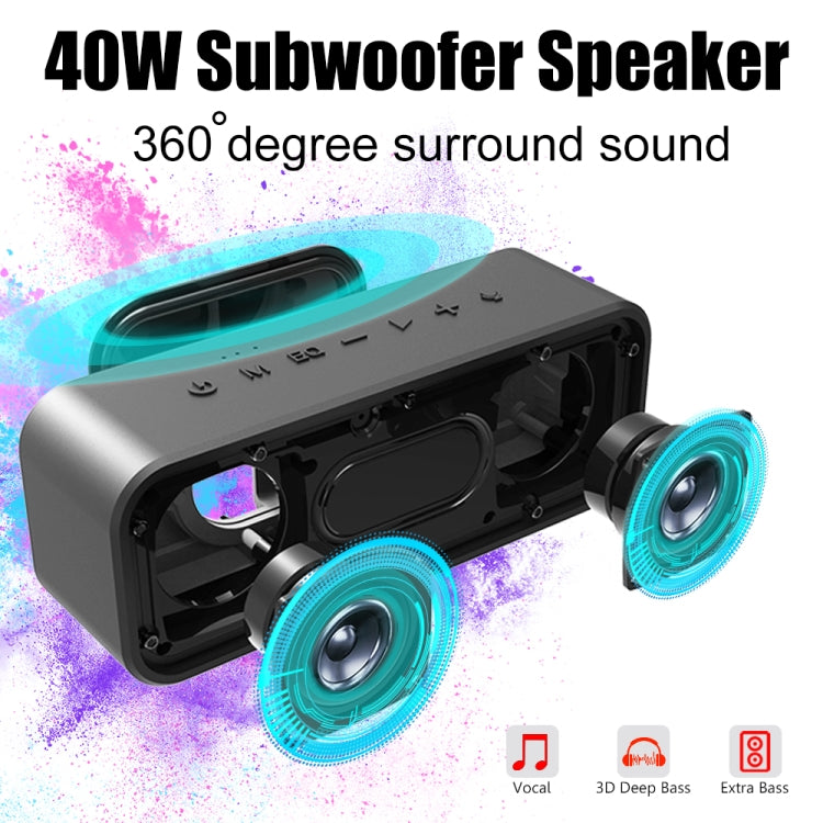 XDOBO Wake 1983 IPX7防水 ポータブルアウトドア ワイヤレスBluetoothスピーカー