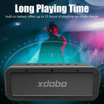 XDOBO Wake 1983 IPX7防水 ポータブルアウトドア ワイヤレスBluetoothスピーカー