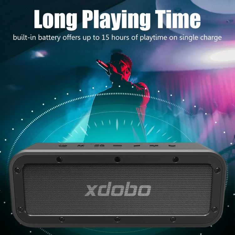 XDOBO Wake 1983 IPX7防水 ポータブルアウトドア ワイヤレスBluetoothスピーカー