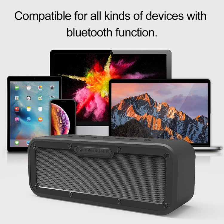XDOBO Wake 1983 IPX7防水 ポータブルアウトドア ワイヤレスBluetoothスピーカー