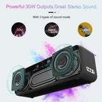 XDOBO X5 IPX6防水ポータブルワイヤレスBluetoothスピーカー アウトドアサブウーファー X5