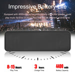 XDOBO X5 IPX6防水ポータブルワイヤレスBluetoothスピーカー アウトドアサブウーファー X5