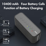 XDOBO X8 Plus 80WワイヤレスBluetoothスピーカー アウトドアサブウーファー TWS＆TFカード＆Uディスク対応 X8 Plus
