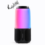 オリジナル Xiaomi Youpin V03 ワイヤレス Bluetooth スピーカー カラフルライト付き、ハンズフリー/AUX対応