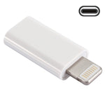 ENKAY Hat-Prince HC-6 ミニ ABS USB-C / Type-C 3.1 to 8ピンポートコネクターアダプター（ホワイト）、ブラック、Type-C to 8ピン