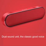 awei Y220 ポータブルワイヤレスBluetoothスピーカー V4.2 HDクリア3Dステレオサウンドとノイズキャンセリング対応、TFカード / AUX対応、Y220