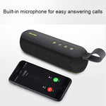 awei Y230 ポータブルワイヤレスBluetoothスピーカー V4.2 HDサウンドと強化された低音、内蔵マイク、NFC / Uディスク / TFカード / AUX対応、Y230