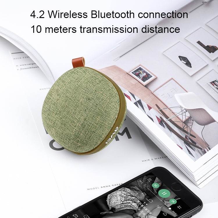 awei Y260 ミニポータブルワイヤレスBluetoothスピーカー IPX4防水、内蔵マイク、TFカード対応、Y260