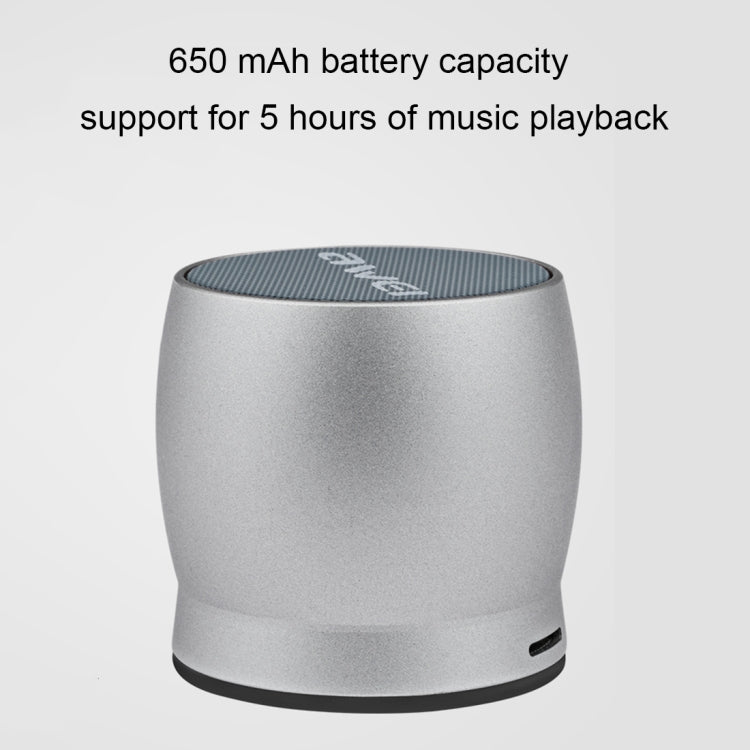 awei Y500 ミニポータブルワイヤレスBluetoothスピーカー 3Dステレオ、内蔵マイク、TFカード / AUX対応、Y500