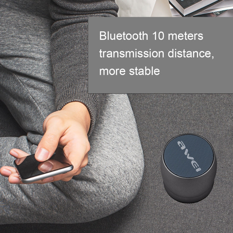 awei Y500 ミニポータブルワイヤレスBluetoothスピーカー 3Dステレオ、内蔵マイク、TFカード / AUX対応、Y500