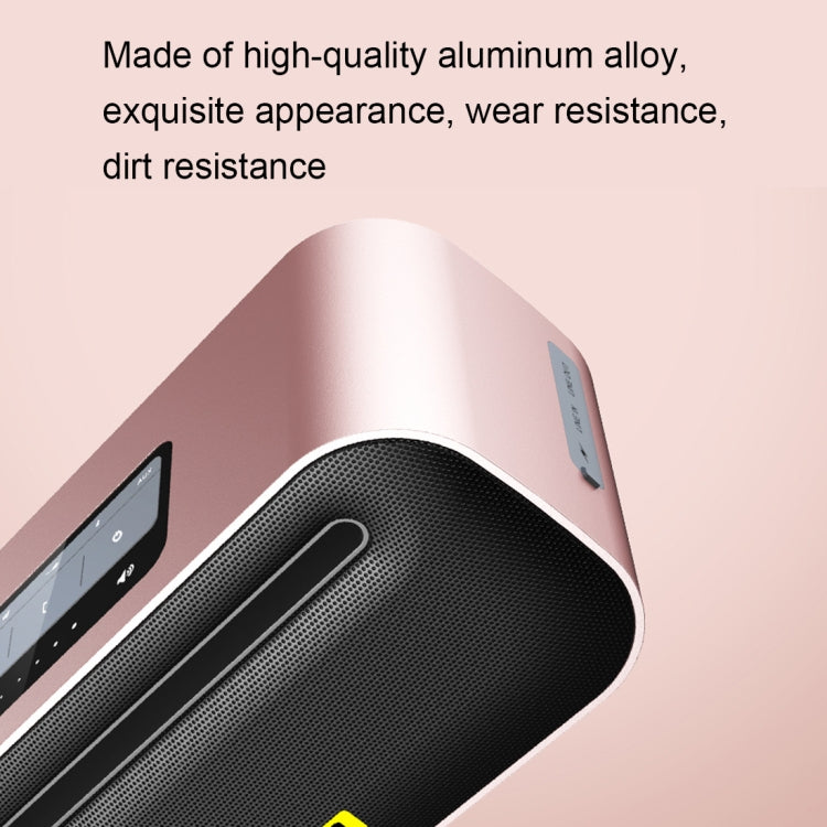 awei Y600 ワイヤレスBluetoothスピーカー 3Dステレオ、内蔵マイク、TFカード/AUX/NFC対応、Y600