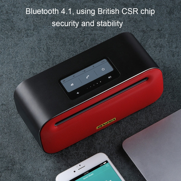 awei Y600 ワイヤレスBluetoothスピーカー 3Dステレオ、内蔵マイク、TFカード/AUX/NFC対応、Y600