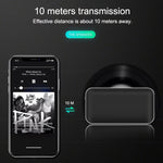 BT209 アウトドアポータブル超薄型ミニワイヤレス Bluetoothスピーカー、TFカード＆ハンズフリー通話対応、シルバー