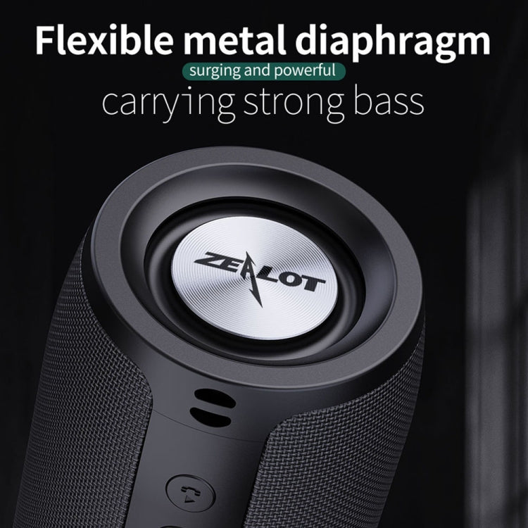 ZEALOT S51 ポータブルステレオ Bluetoothスピーカー 内蔵マイク付き、ハンズフリー通話＆TFカード＆AUX対応、S51