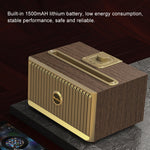 Oneder V6 ポータブルワイヤレスBluetoothスピーカー、ハンズフリー＆FM＆TFカード＆AUX＆USBドライブ対応