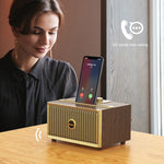 Oneder V6 ポータブルワイヤレスBluetoothスピーカー、ハンズフリー＆FM＆TFカード＆AUX＆USBドライブ対応