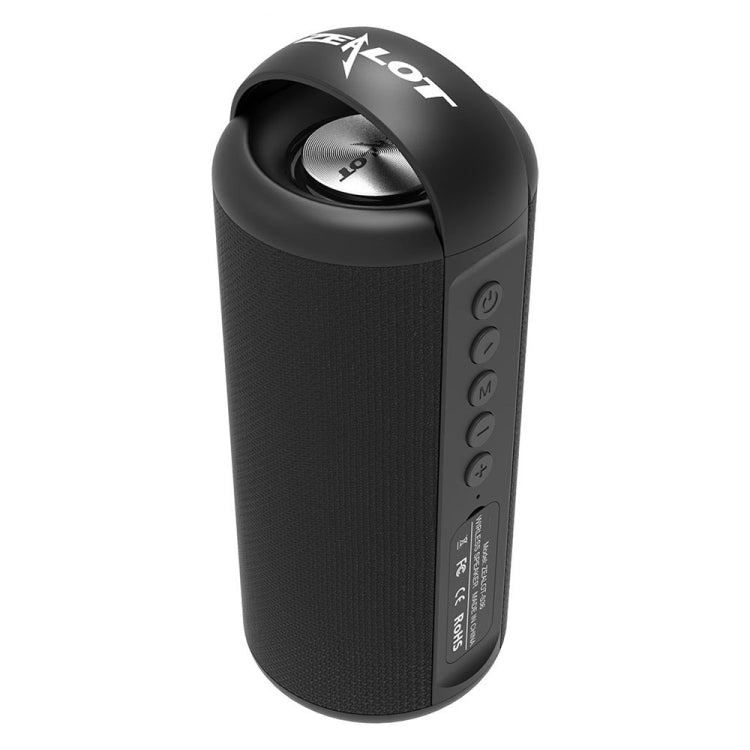ZEALOT S36 ポータブルヘビーベースワイヤレスBluetoothスピーカー 内蔵マイク付き、ハンズフリー通話＆TFカード＆AUX対応