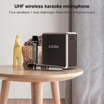 XDOBO King Max 140W IPX5 防水ポータブルカラオケBluetoothワイヤレススピーカー、King Max
