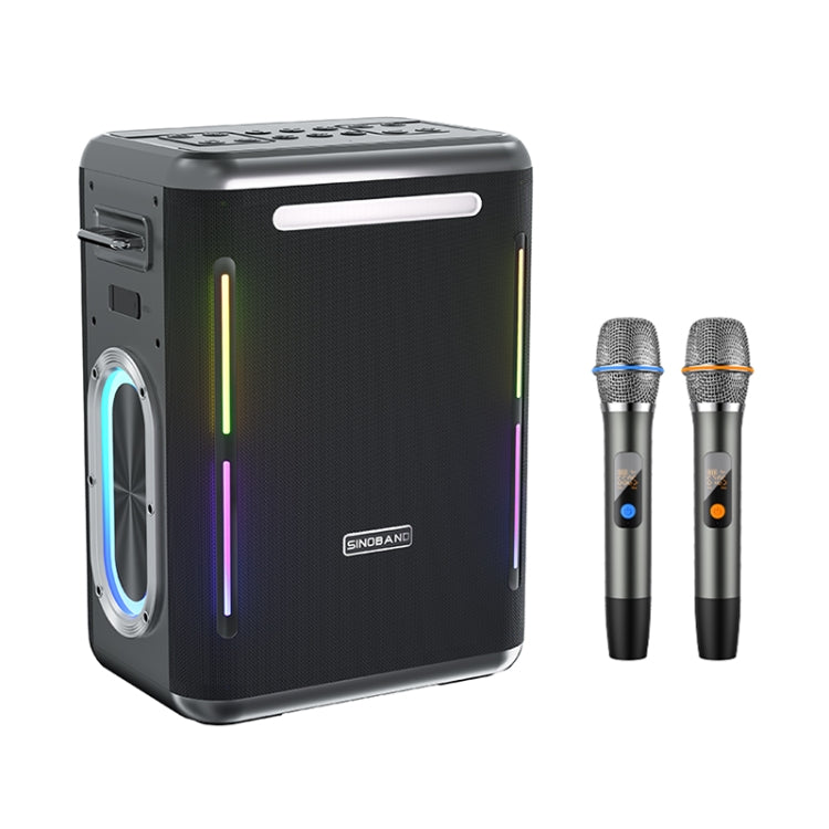 XDOBO SINOBAND Party 1981 300W アウトドアポータブルTWS Bluetoothスピーカー LEDカラフルライト付き、SINOBAND Party 1981