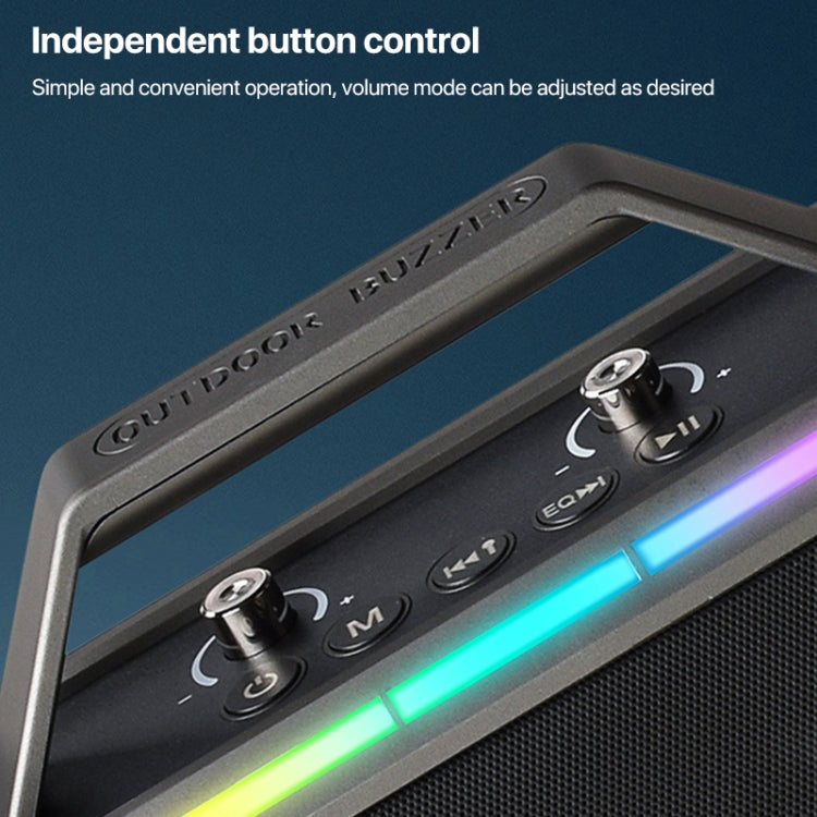L202ポータブル屋外ワイヤレスBluetoothスピーカーホームカラオケスピーカー、L202