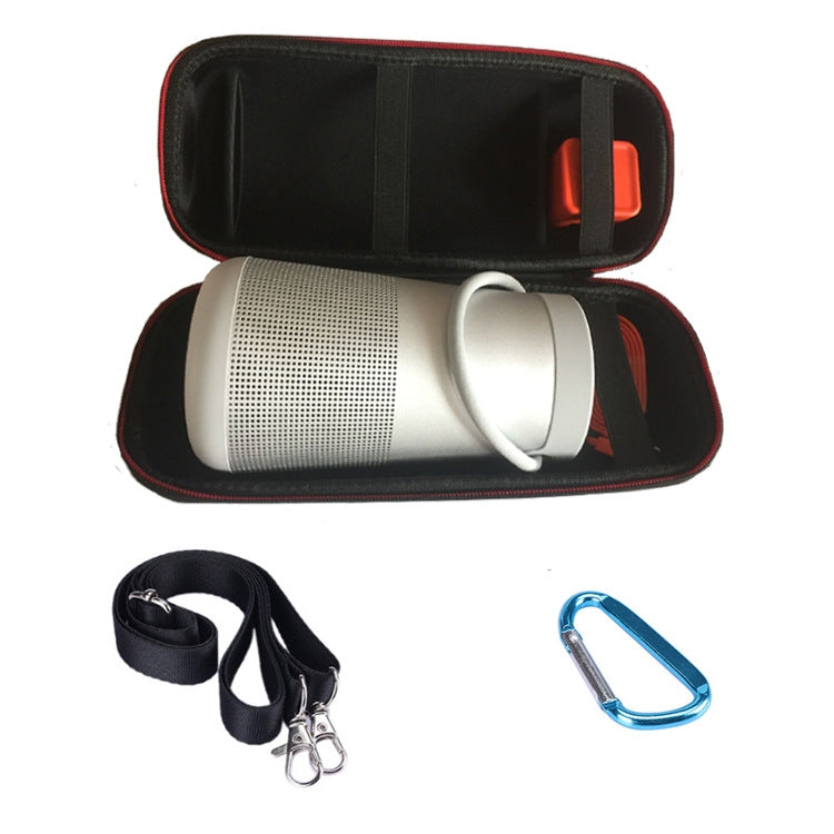 BOSE Soundlink Revolve+用ポータブル衝撃吸収Bluetoothスピーカー片肩用保護ボックス収納バッグ