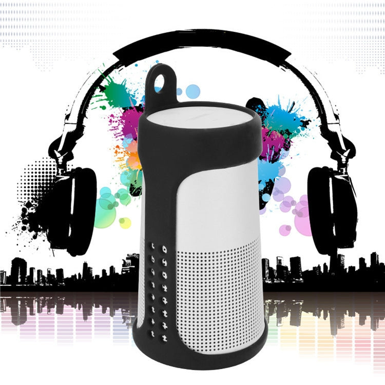 Bose Soundlink Revolve用ポータブル衝撃吸収シリカゲルBluetoothスピーカー保護ケース