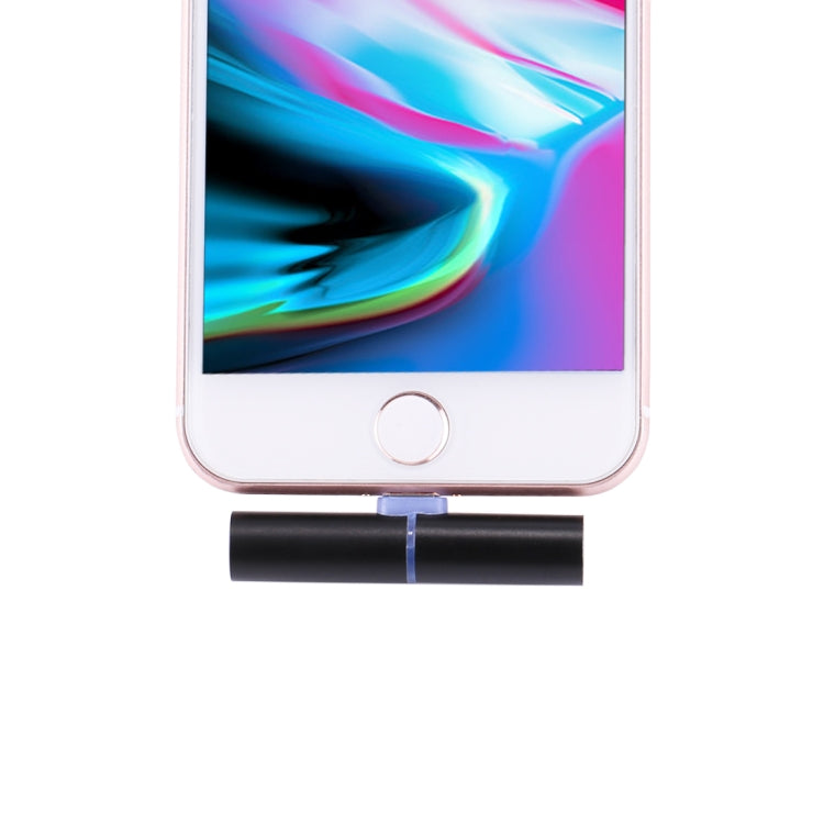 8ピンオスから3.5mmメスイヤホンオーディオアダプター iPhone、iPad、iPod用