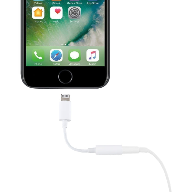 8ピン 3.5mm イヤホンオーディオアダプター、ケーブル長さ：8cm