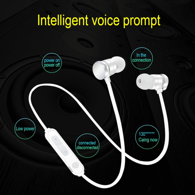 X3 磁気吸着 スポーツ Bluetooth 5.0 インイヤーヘッドセット HDマイク搭載、ハンズフリー通話対応、距離：10m
