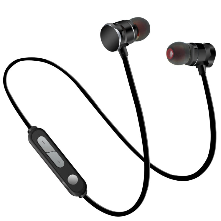 X3 磁気吸着 スポーツ Bluetooth 5.0 インイヤーヘッドセット HDマイク搭載、ハンズフリー通話対応、距離：10m