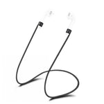 ワイヤレス Bluetooth イヤホン紛失防止ストラップ シリコン ユニセックスヘッドホン 紛失防止ライン Apple AirPods 1/2 用、ケーブル長：60cm