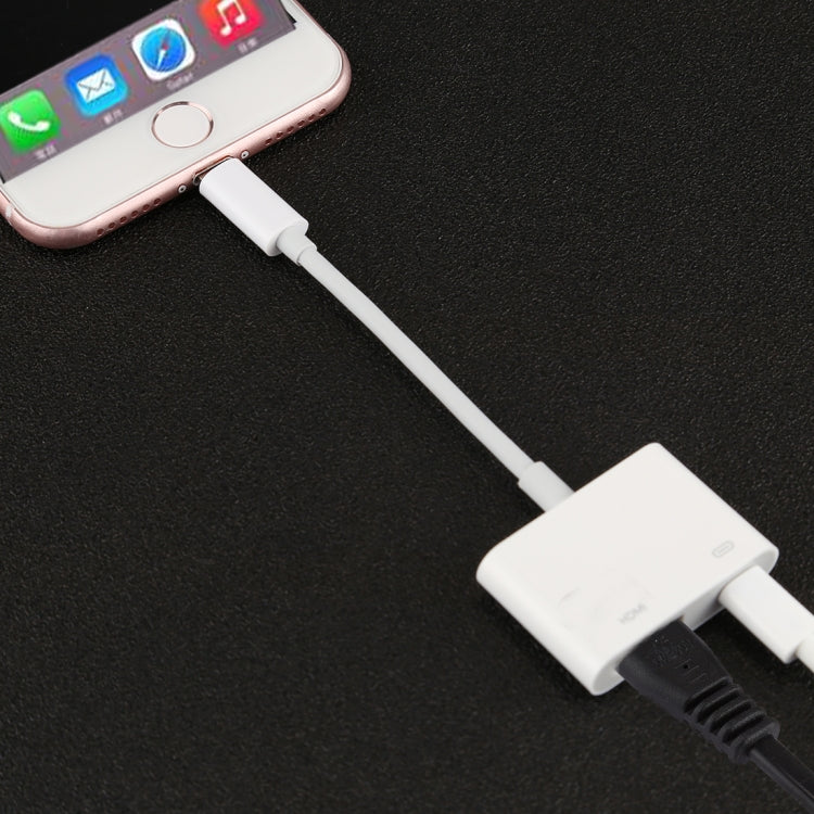 8ピンからAV HDMI / HDTVテレビデジタルケーブルアダプター