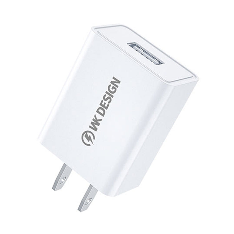 WK WP-U118 10W シングルUSBポート トラベルチャージャー 電源アダプター、USプラグ、WP-U118 USプラグ