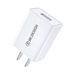 WK WP-U118 10W シングルUSBポート トラベルチャージャー 電源アダプター、USプラグ、WP-U118 USプラグ