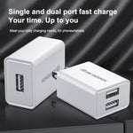WK WP-U118 10W シングルUSBポート トラベルチャージャー 電源アダプター、USプラグ、WP-U118 USプラグ