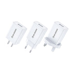 WK WP-U118 10W シングルUSBポート トラベルチャージャー 電源アダプター、EUプラグ、WP-U118 EUプラグ